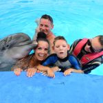 Delfintherapie Familienfoto