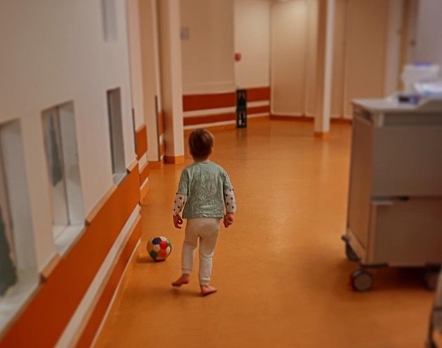 Aris im Krankenhaus